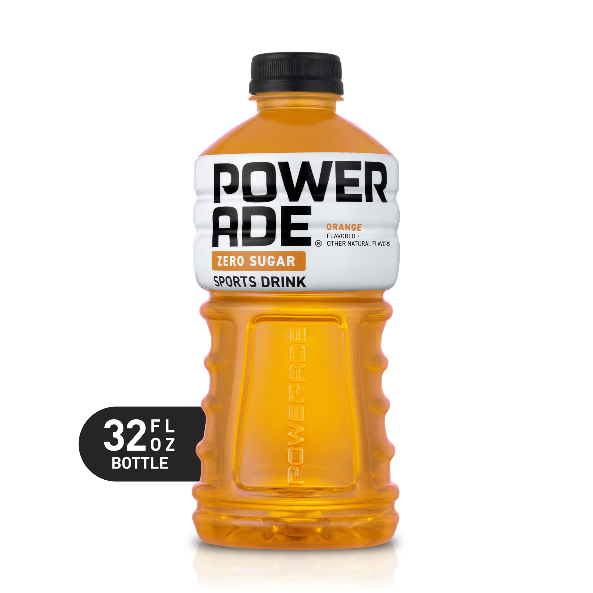 slide 1 of 4, Powerade Zero Sports Drink Orange, 32 oz