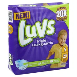 Luvs Triple Leakguards Jumbo Pack - Size 5