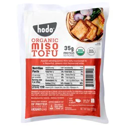 Hodo Organic Miso Extra Firm Tofu - 8 OZ