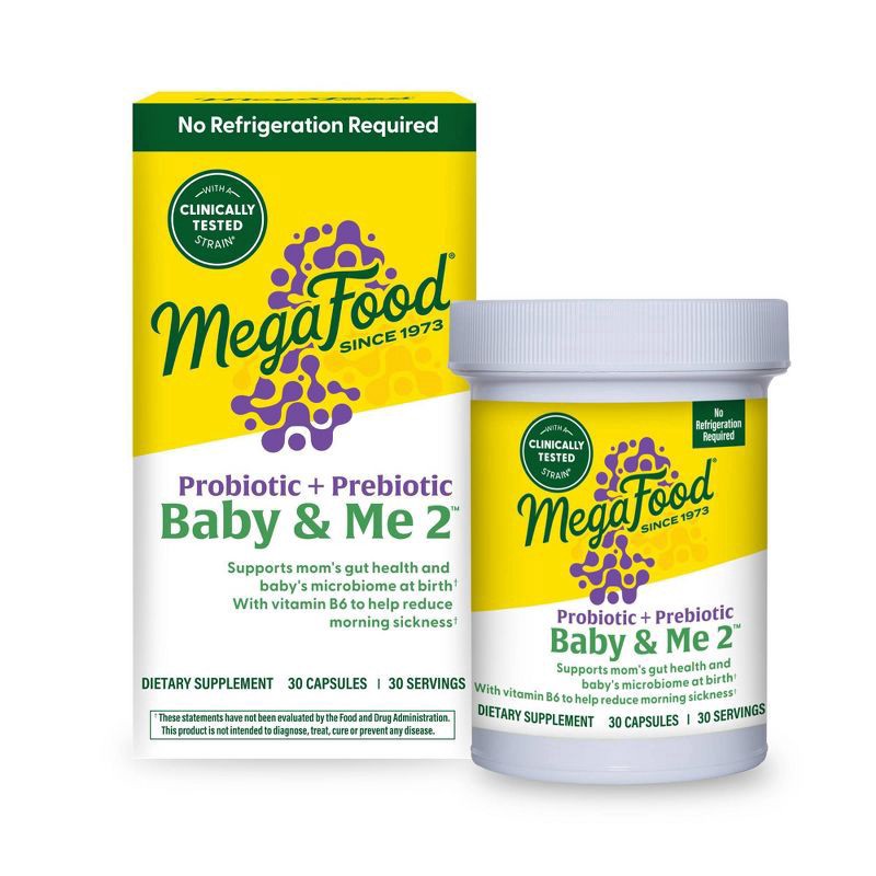 slide 1 of 7, Megafood Perantal Probiotic And Prebiotic, 30 ct