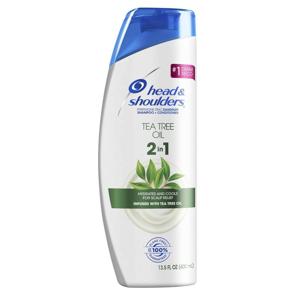 slide 10 of 13, Head & Shoulders Dandruff Treatment/Dandruff Shampoo and Conditioner with Tea Tree Oil, 13.5 fl oz, 13.5 oz