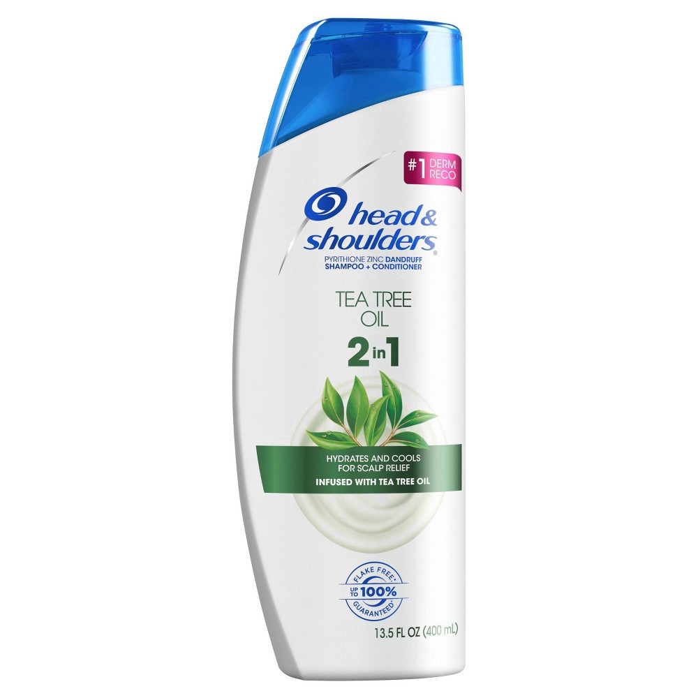 slide 9 of 13, Head & Shoulders Dandruff Treatment/Dandruff Shampoo and Conditioner with Tea Tree Oil, 13.5 fl oz, 13.5 oz