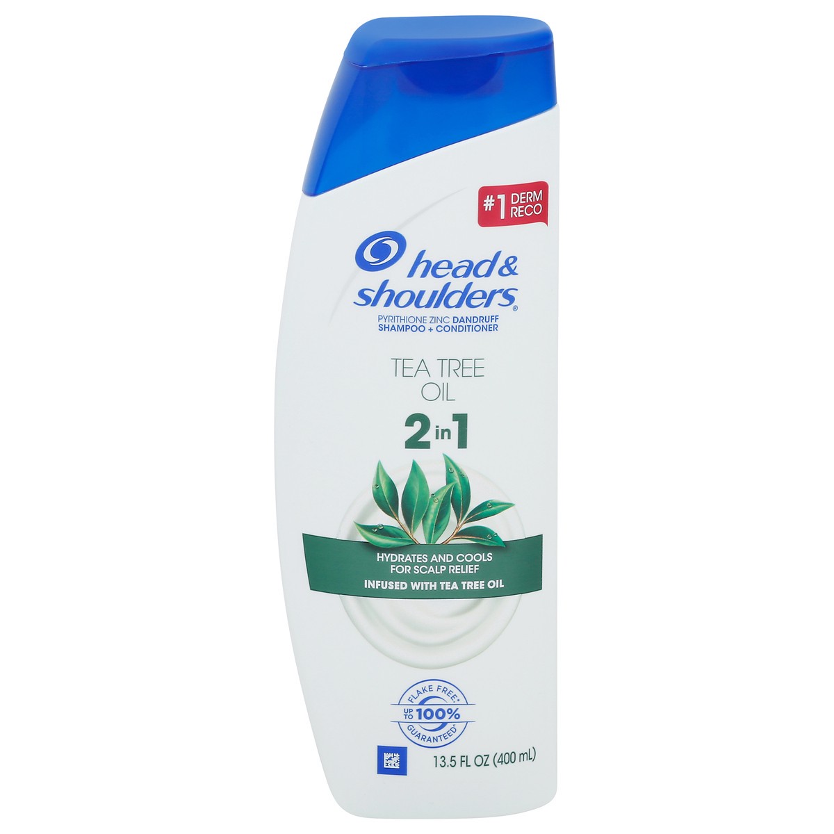 slide 1 of 1, Head & Shoulders Tea Tree Oil 2 in 1 Shampoo + Conditioner 13.5 fl oz, 13.5 oz