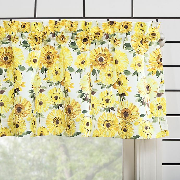 slide 2 of 3, No. 918 Sunny Sunflower Valance - Yellow, 1 ct