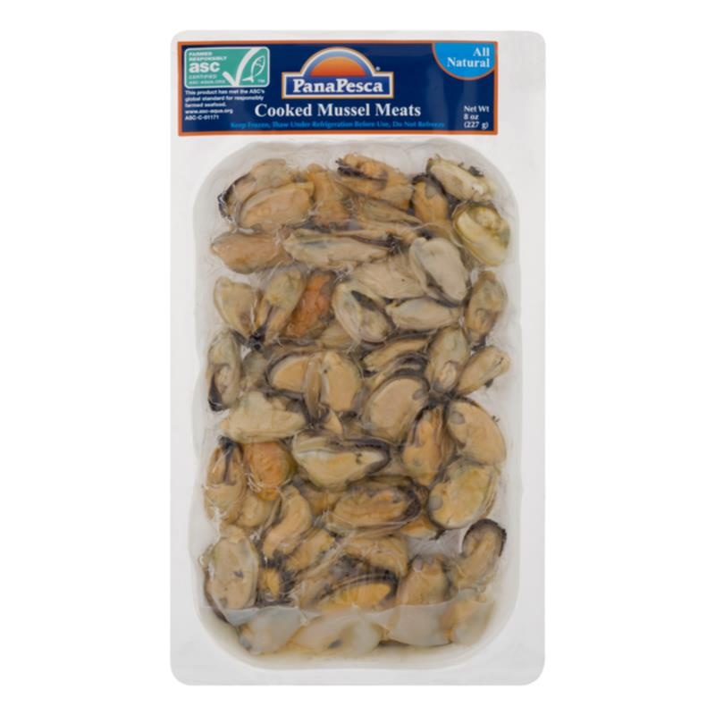 slide 1 of 1, PanaPesca Mussel Meat, 8 oz