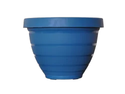 The HC Companies Istan Blue Planter, 16 in
