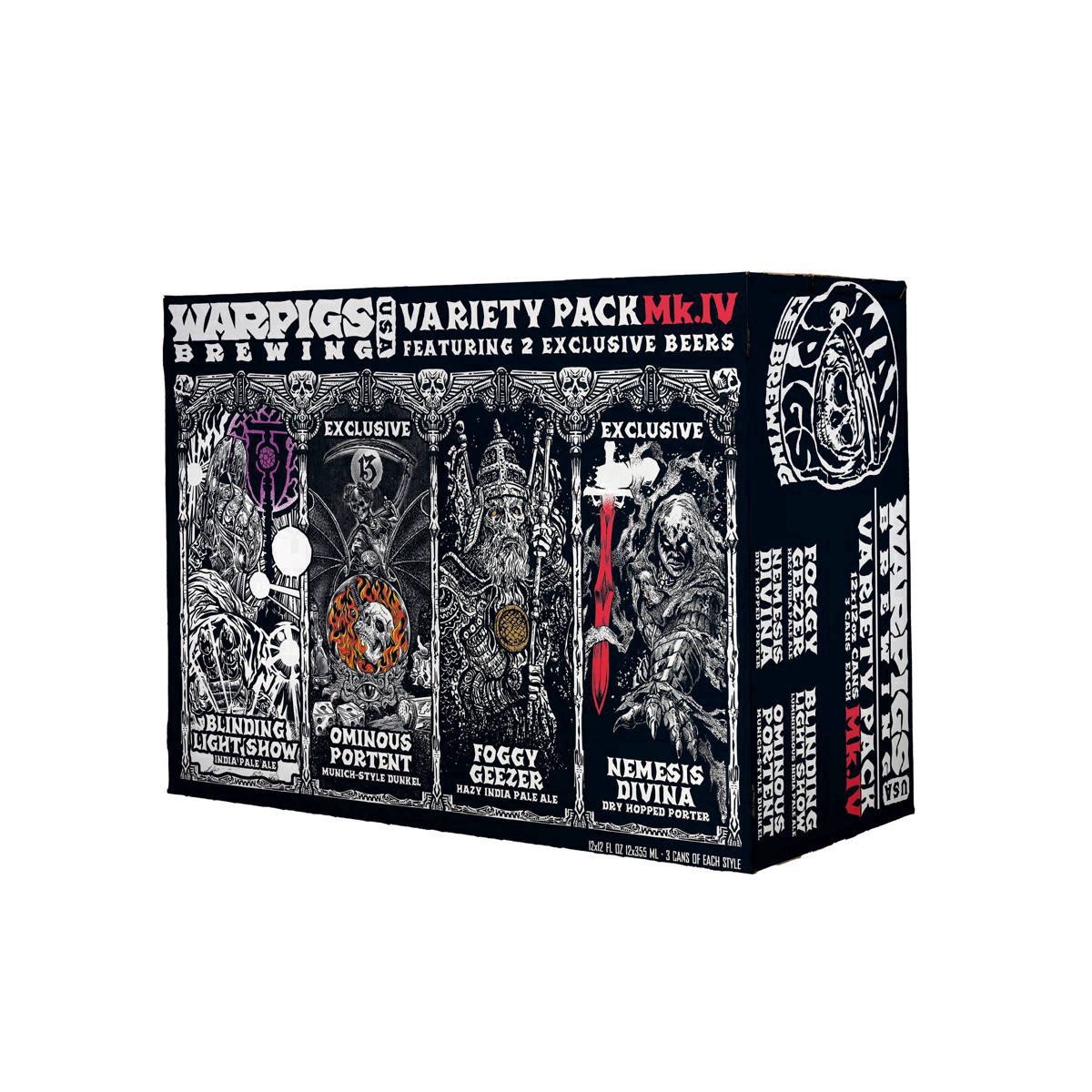 slide 11 of 11, Warpigs Brewing Variety Pack, 12 ct; 12 oz