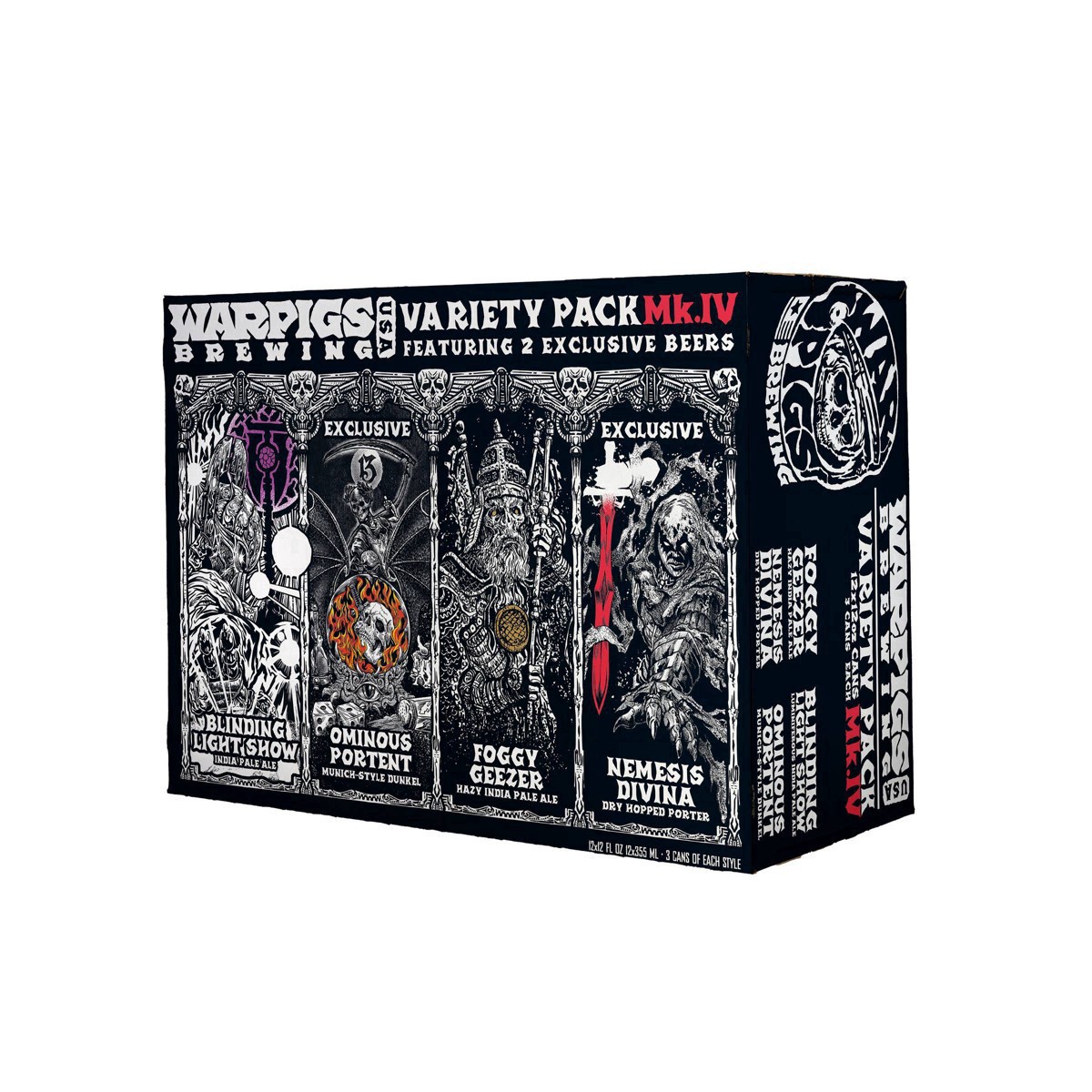 slide 6 of 11, Warpigs Brewing Variety Pack, 12 ct; 12 oz