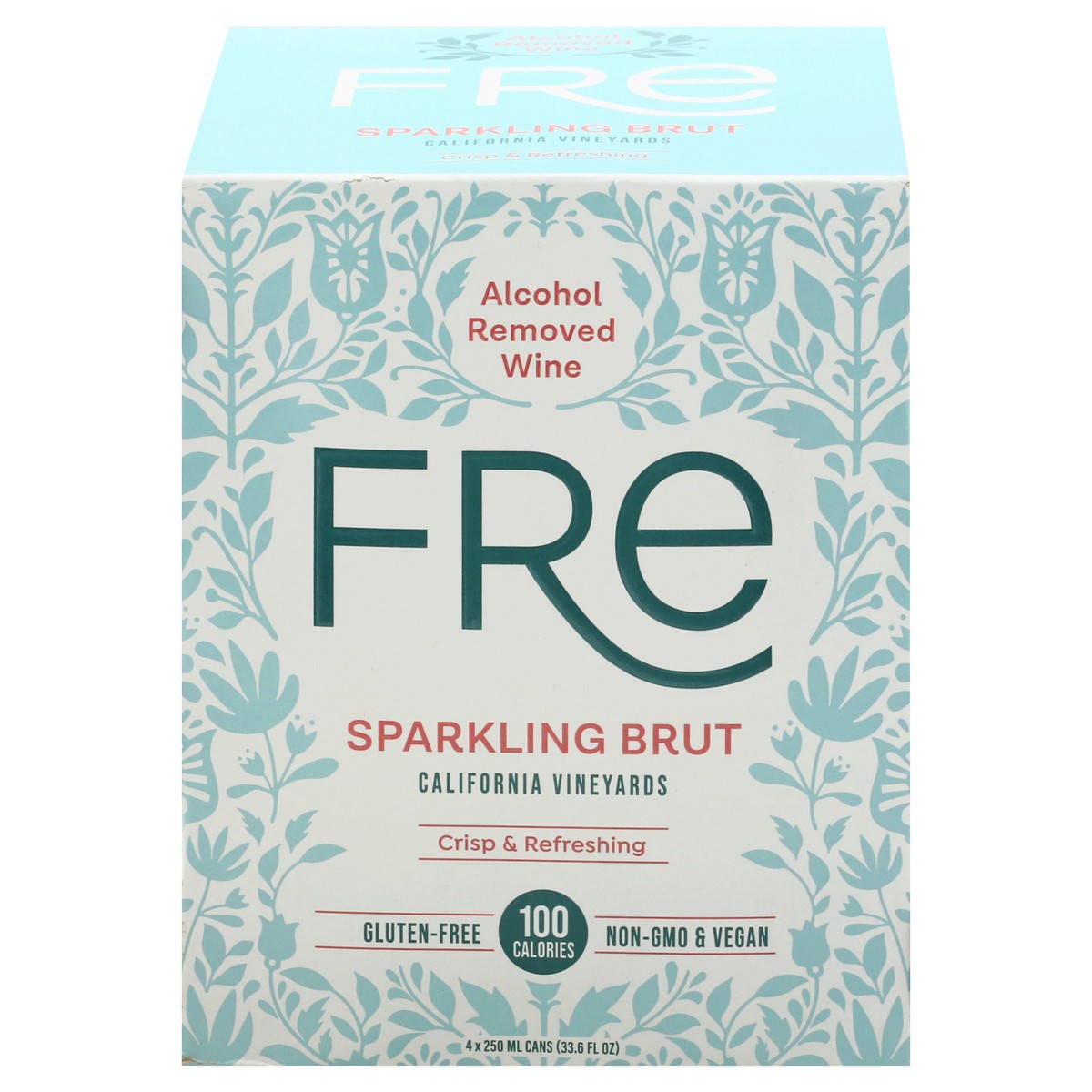 slide 2 of 12, FRE California Vineyards Sparkling Brut 4 ea, 4 ct; 250 ml