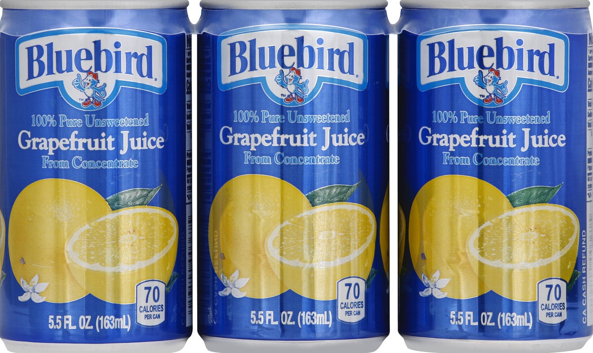 slide 5 of 7, Blue Bird Grapefruit Juice 5.5 oz, 5.5 oz