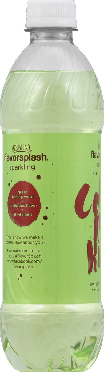 slide 2 of 4, Aquafina Flavorsplash Color Me Kiwi Kiwi Strawberry Sparkling Water Beverage - 16.9 fl oz, 16.9 fl oz