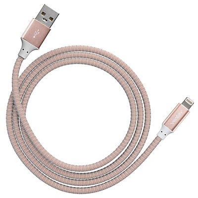 slide 1 of 1, Ventev Alloy Lighting Cable Rose Gold, 4 ft