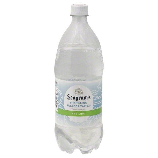 slide 1 of 1, Seagram's Sparkling Seltzer Water 33.8 oz, 33.8 oz