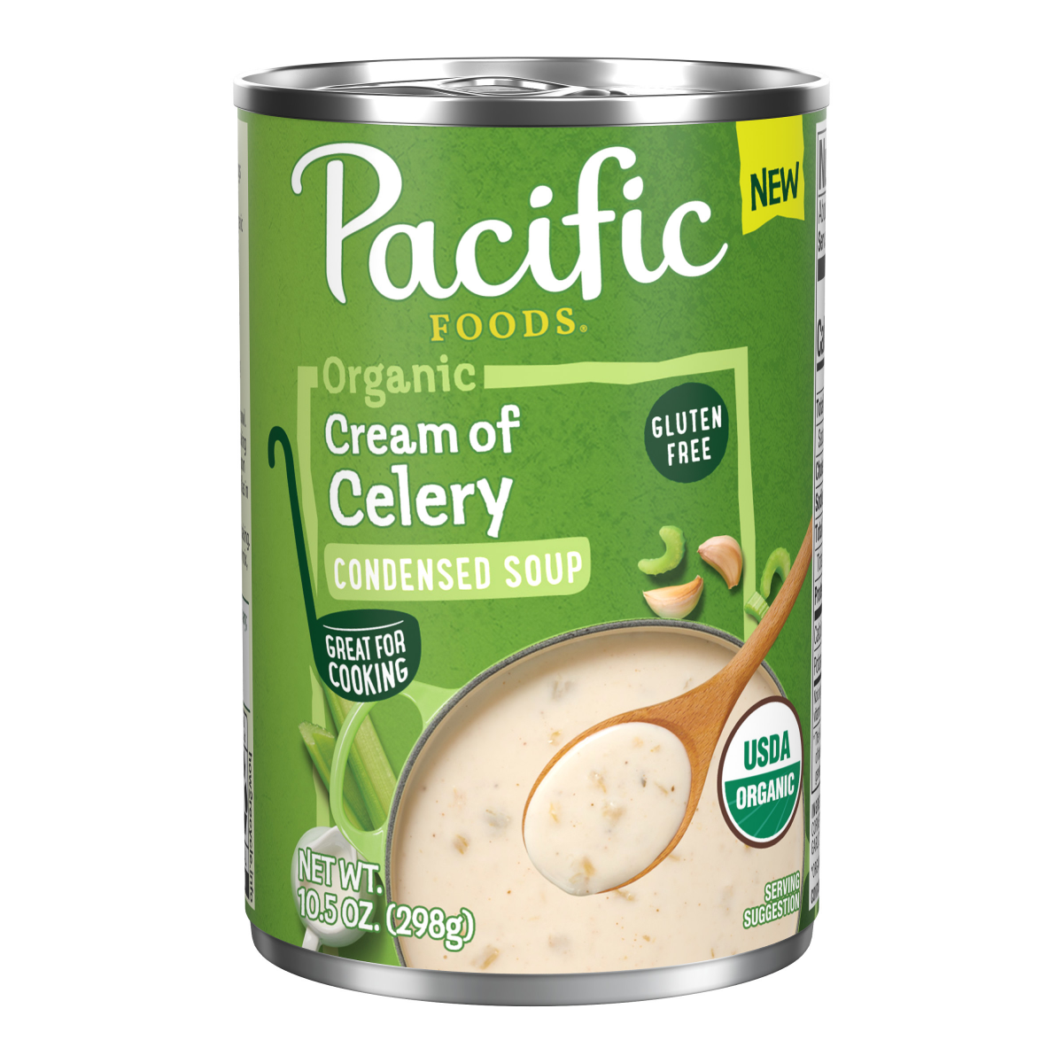 slide 1 of 9, Pacific Foods Cream Of Celery Soup, 10.5 oz