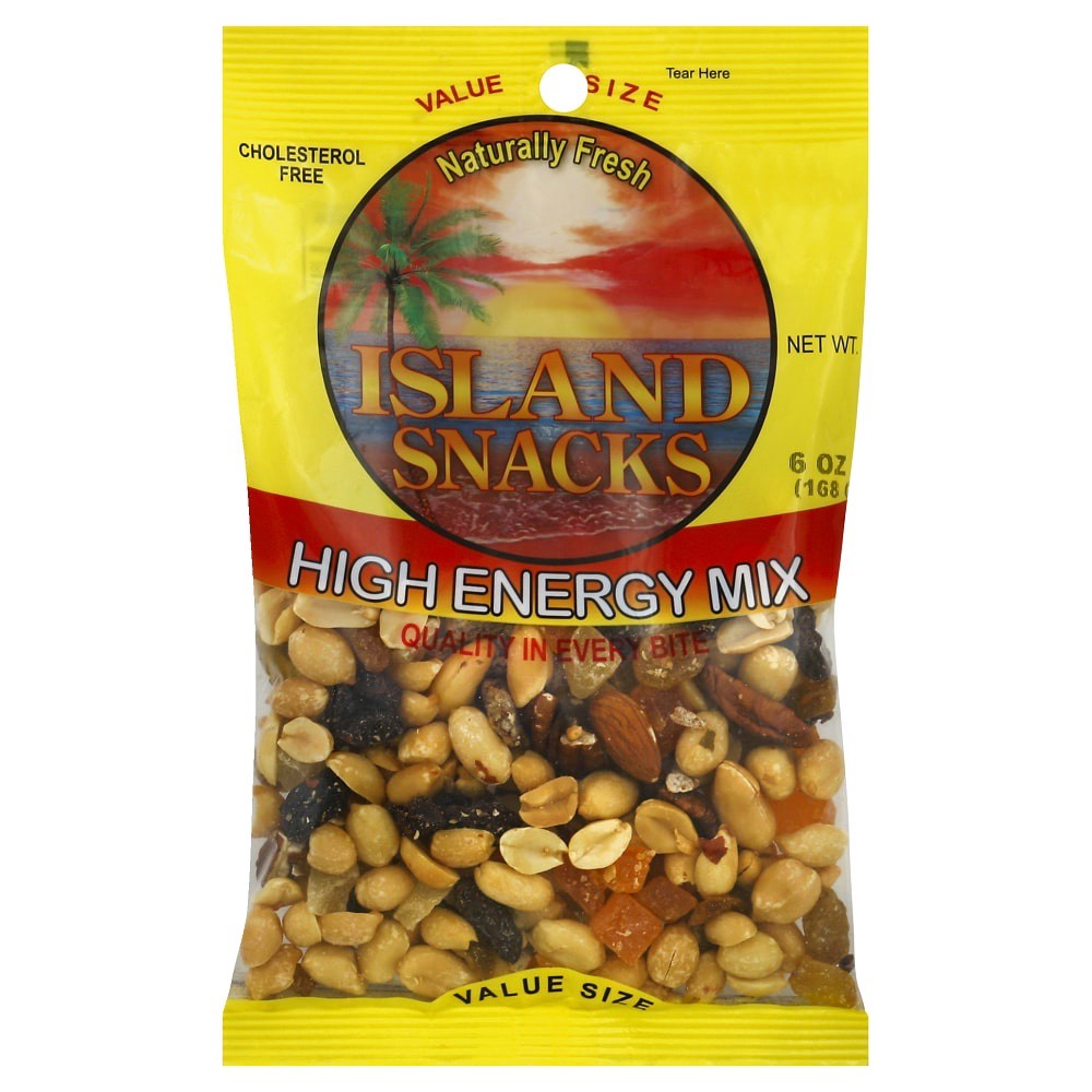 slide 1 of 2, Island Snacks Mix, High Energy, Value Size, 6 oz