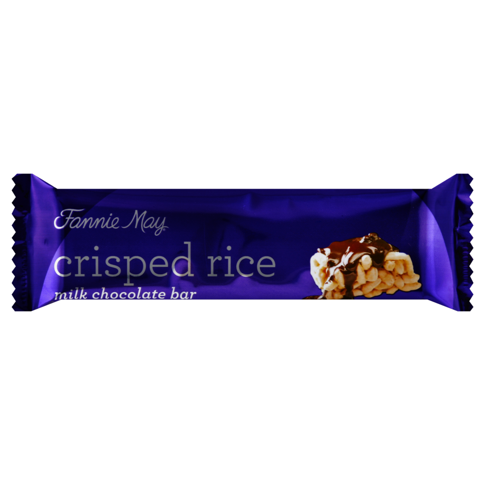 slide 1 of 1, Fannie May Crisped Rice Chocolate Bar, 1.8 oz