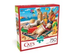 Buffalo Games Cats: Beachcombers Jigsaw Puzzle