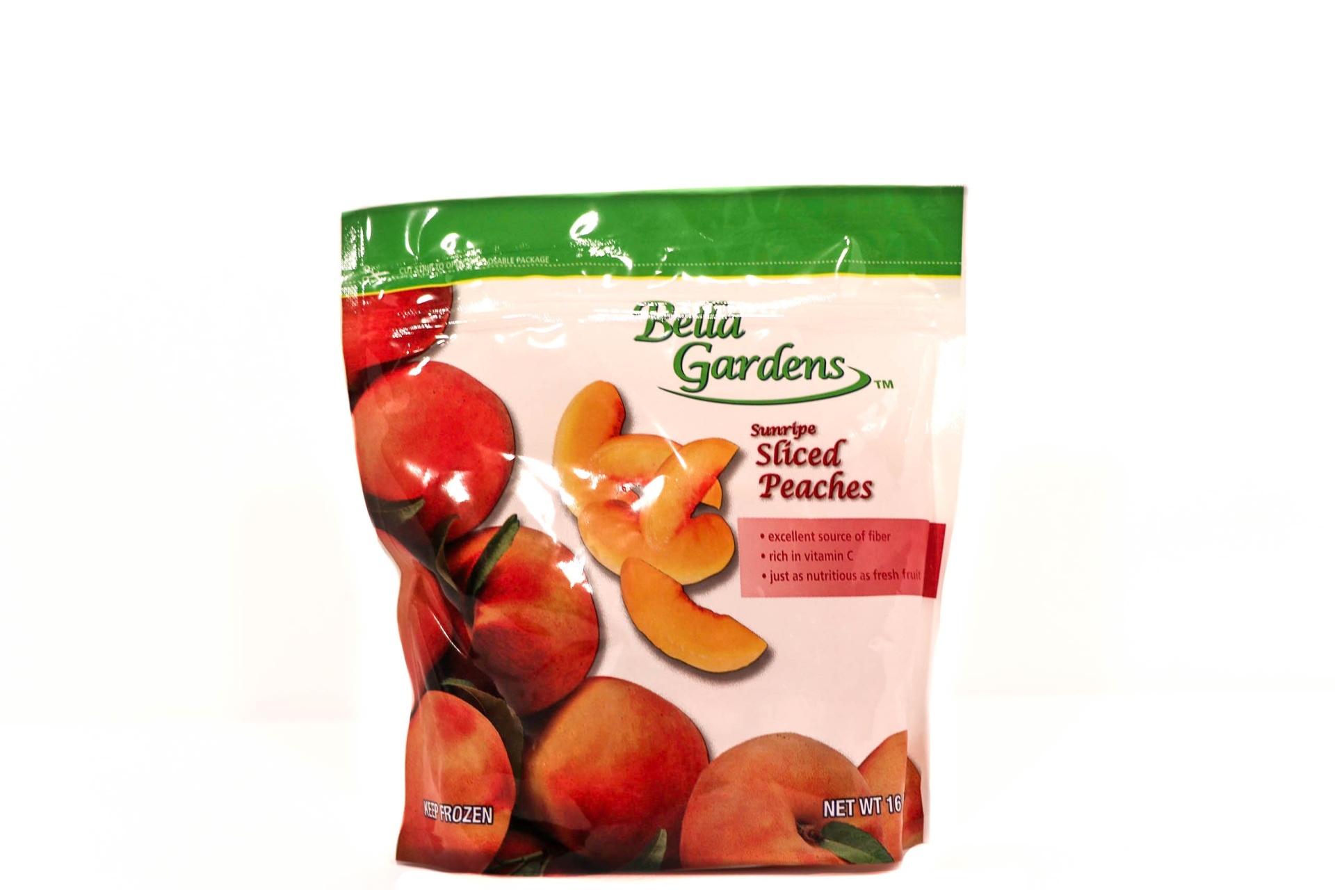 slide 1 of 1, Bella Garden's Sliced Peaches, 1 ct