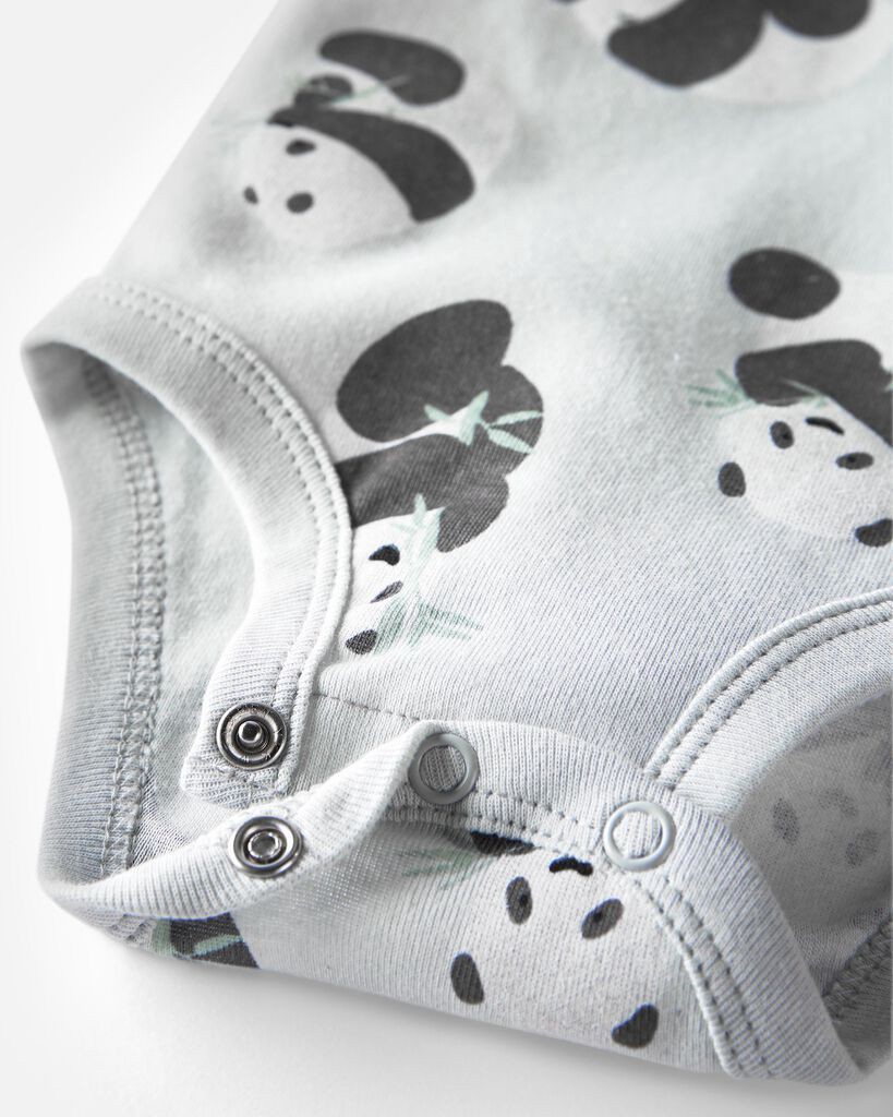 slide 5 of 6, Littleplanet Baby 3-Pack Organic Cotton Bodysuits Multi 24M, 1 ct