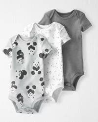 Littleplanet Baby 3-Pack Organic Cotton Bodysuits Multi 24M