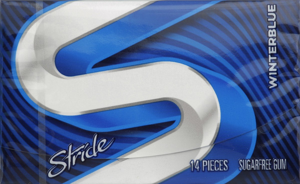 slide 5 of 7, Stride Spearmint Sugar-Free Gum, 14 ct