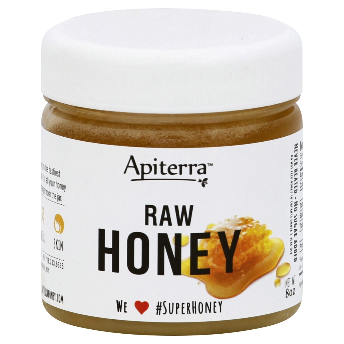 slide 3 of 3, Apiterra Honey 8 oz, 8 oz