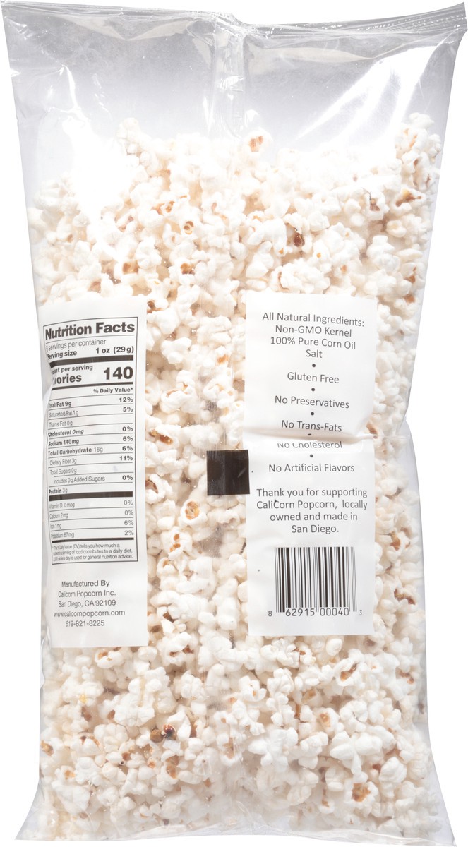 slide 5 of 9, CaliCorn Popcorn All Natural Popcorn - 5 oz, 5 oz