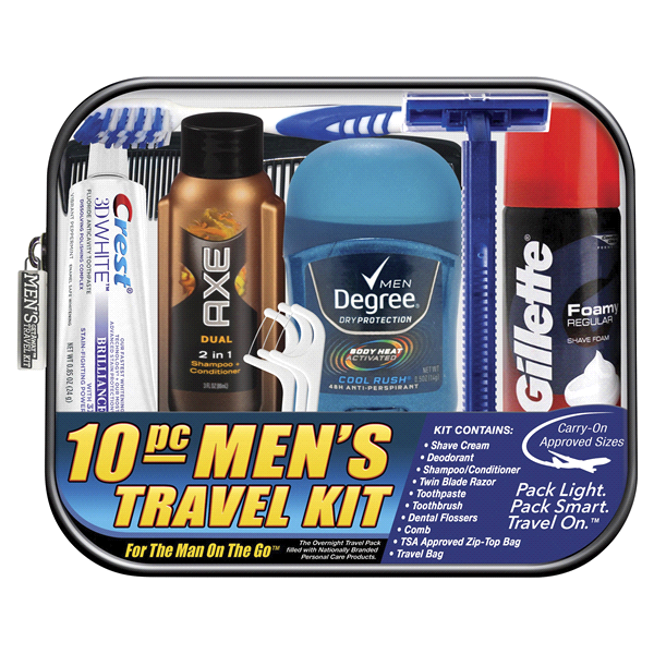 slide 1 of 1, Conv Mens Travel Kit, 1 ct