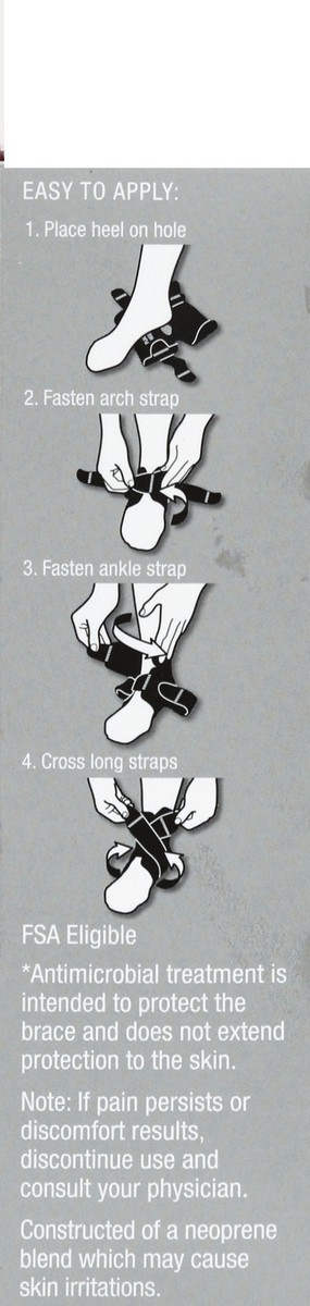 slide 2 of 4, Mueller Moderate Adjustable Ankle Support 1 ea Box, 1 ct