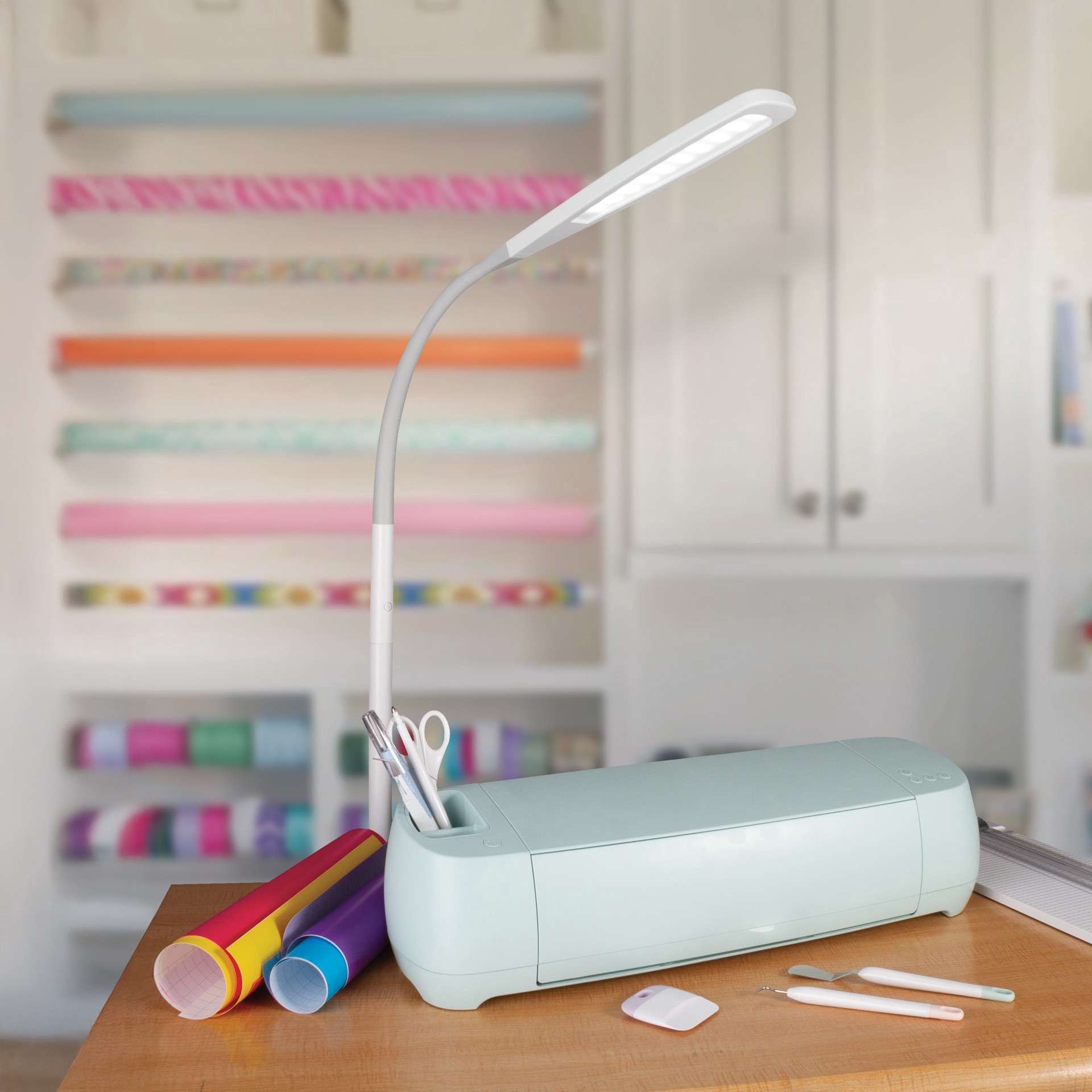 slide 3 of 8, Ott Lite Ottlite Natural Daylight Led Flex Floor Lamp, 0.375 in x 8 in