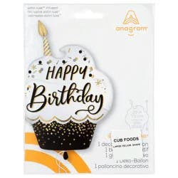 Anagram Happy Birthday Supershape Decorative Balloon