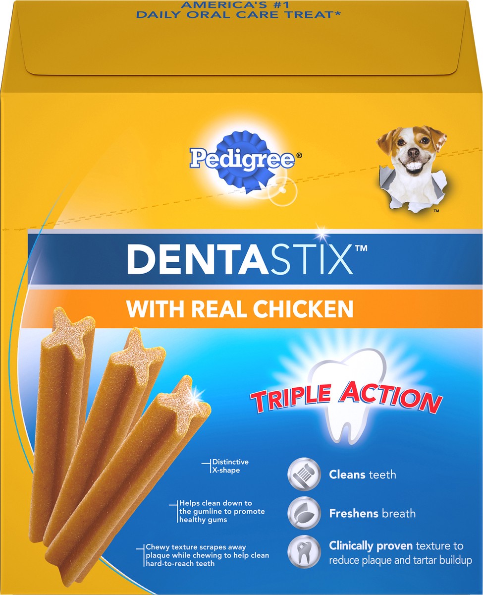 slide 10 of 10, Dentastix Original Small/Medium Treats For Dogs 25 Treats, 14.1 oz