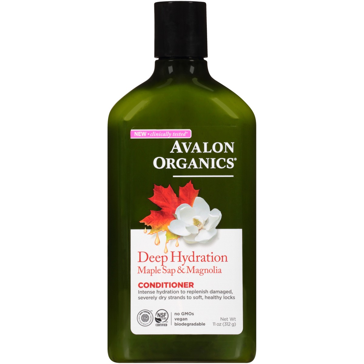 slide 1 of 9, Avalon Organics Deep Hydration Maple Sap & Magnolia Conditioner 11 oz. Bottle, 11 oz