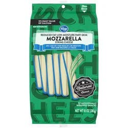 Kroger Reduced Fat Mozzarella String Cheese
