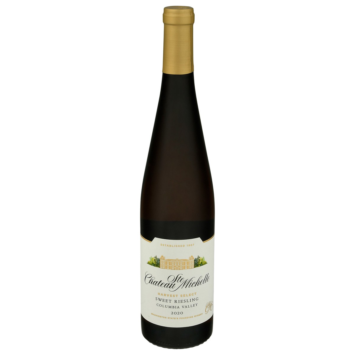 slide 1 of 8, Chateau Ste. Michelle Harvest Select Riesling, Sweet White Wine, 750 mL Bottle, 750 ml