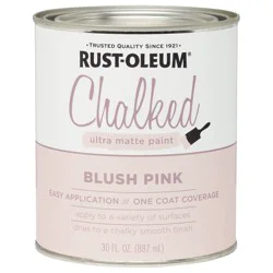 Rust-Oleum Chalked Protective Topcoat Ultra Matte Blush - Pink