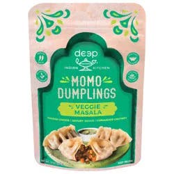 Deep Indian Kitchen Veggie Masala Momo Dumplings 7.8 oz