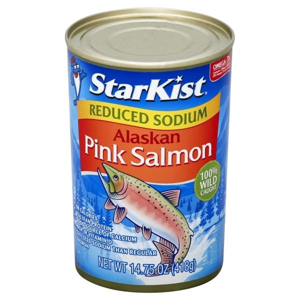 slide 1 of 1, StarKist Reduced Sodium Alaskan Pink Salmon, 14.75 oz