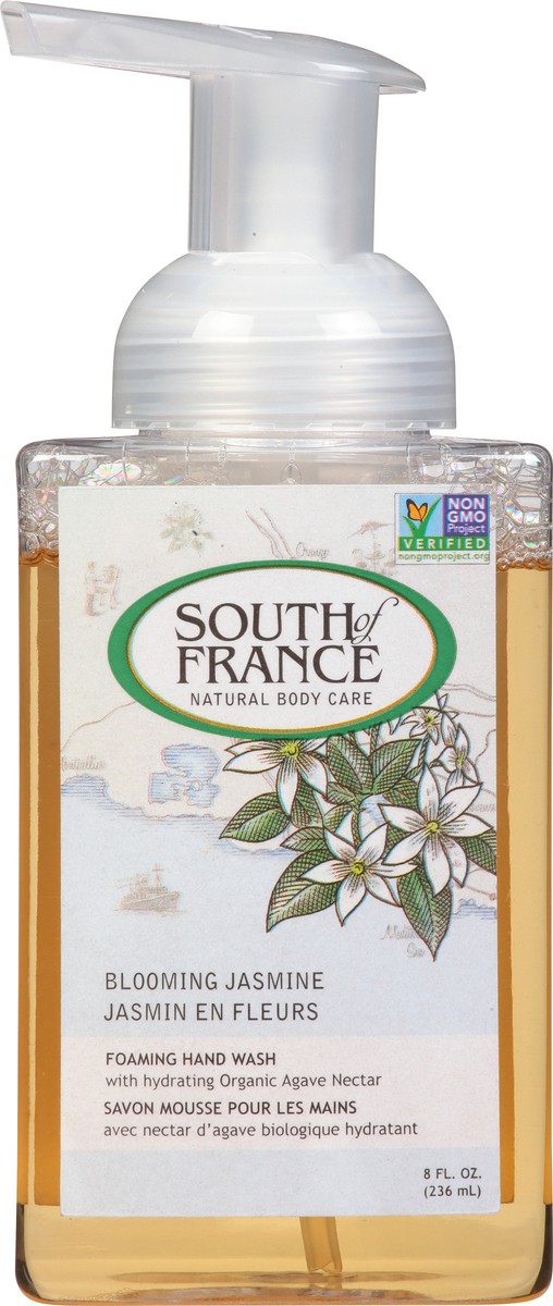 slide 7 of 12, South of France Sof Foam Hand Wash Blooming Jasmine, 8 oz