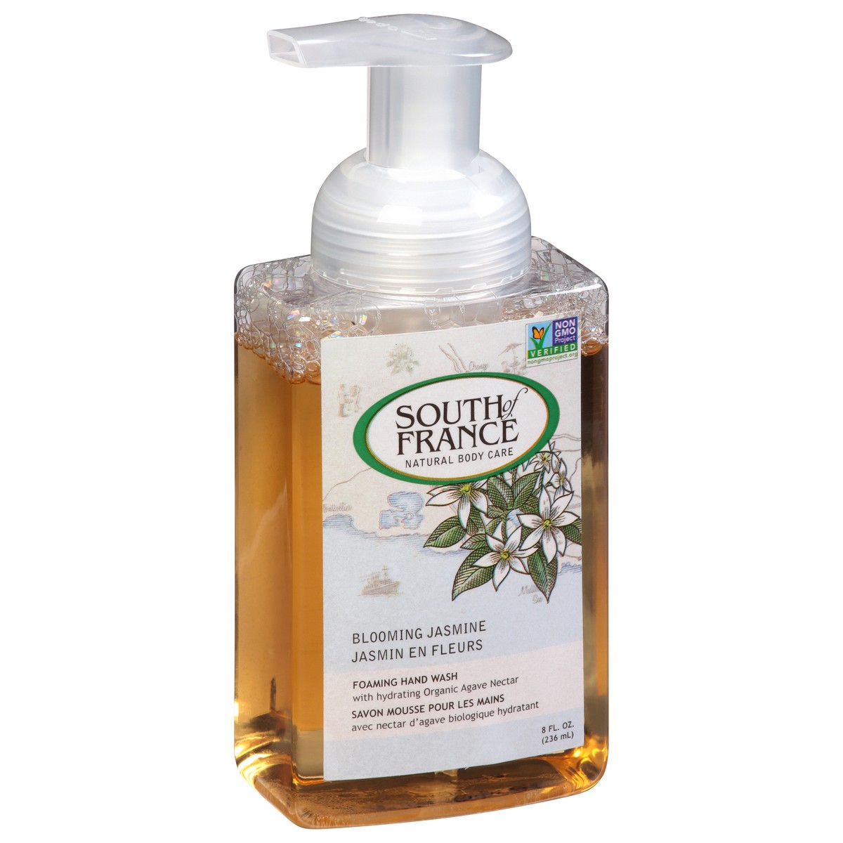 slide 11 of 12, South of France Sof Foam Hand Wash Blooming Jasmine, 8 oz