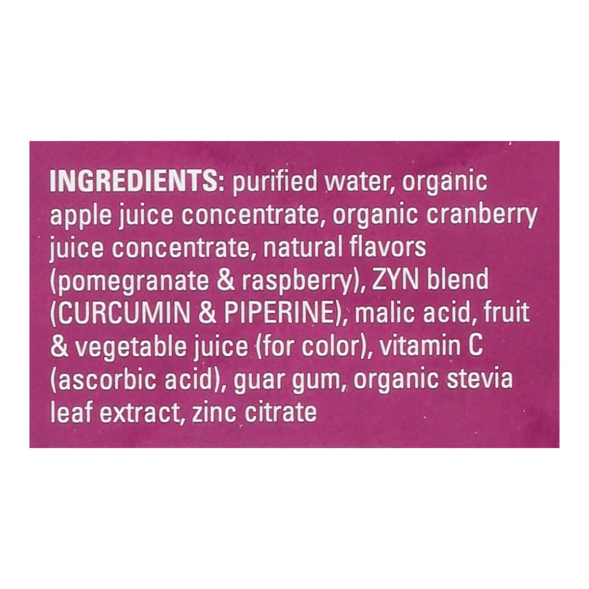 slide 12 of 13, Zyn Pomegranate Cranberry Flavor Turmeric Wellness Antioxidant Drinks, 6 ct