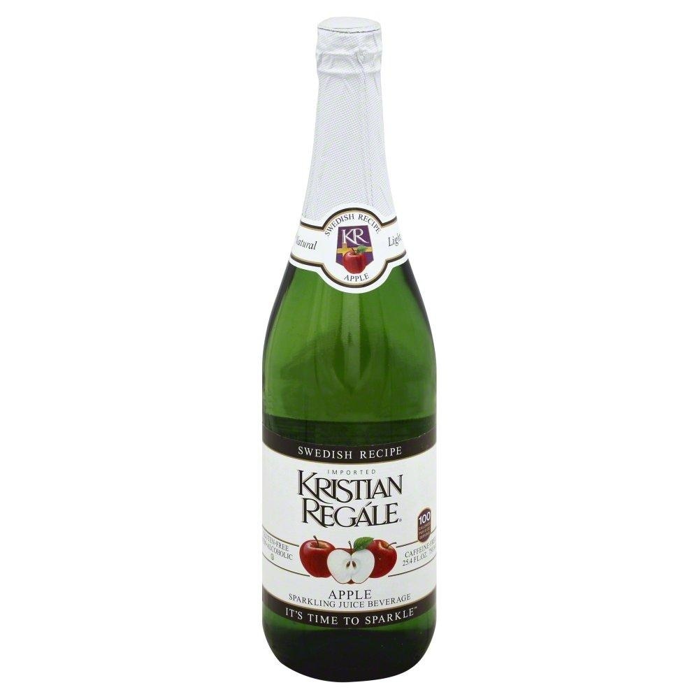 slide 1 of 1, Kristian Regale Sparkling Apple Juice Beverage, 750 ml