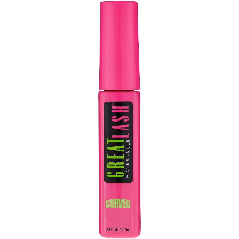 slide 5 of 9, Maybelline Great Lash Curved Brush Mascara - 120 Blackest Black - 0.43 fl oz, 0.43 fl oz