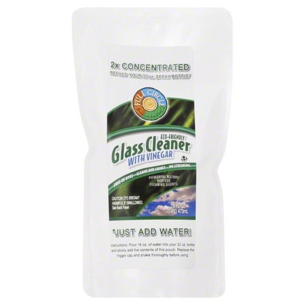 slide 1 of 1, Full Circle Market Glass Cleaner, 16 oz