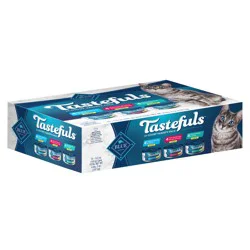Blue Buffalo Tastefuls Wet Cat Food Flaked Chicken Shrimp & Tuna Entrée In Gravy
