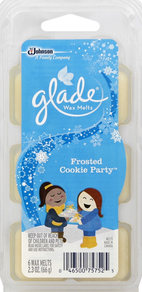 slide 2 of 2, Glade Wax Melts, Frosted Cookie Party, 6 ct