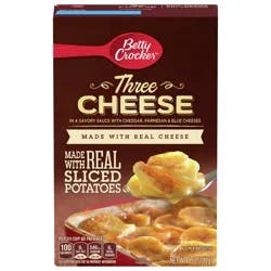 Betty Crocker Three Cheese Potatoes, Made with Real Cheese, 5 oz