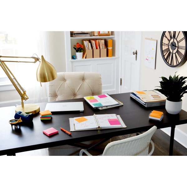 slide 3 of 10, Post-it Original Pads - Neon Colors Per Pad), 14 ct; 3 in x 3 in
