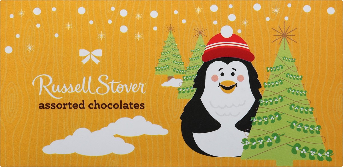slide 7 of 8, RUSSELL STOVER Christmas Assorted Chocolates Trial Size Gift Box, 1.7 oz. (3 pieces), 1 ct