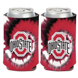 NCAA Ohio State Buckeyes Tie-Dye Can Cooler